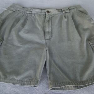VTG Men's Khaki Hiking Shorts, Misty Mountain (40)